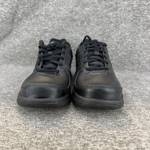 ✅New Balance 577 Walking Shoes Woman’s 7B Black Leather Sneakers Made In USA NIB - Picture 5 of 12